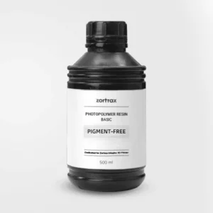 Résine Zortrax Sans Pigment (0.5L)