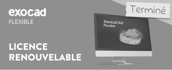 aria cad cam - exocad licence renouvelable