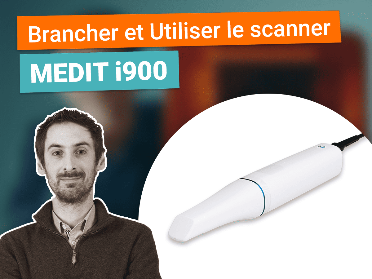 Miniature brancher et utiliser le scanner medit i900