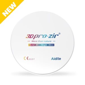 AIDITE® 3D Pro zir® : disque d’usinage zircone (Ep.12>30mm)