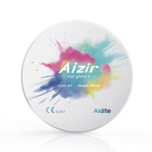 AIDITE® Aizir® : disque d’usinage zircone (Ep.12>25mm)
