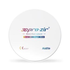 AIDITE® 3D Pro zir® : disque d’usinage zircone (Ep.12>30mm)