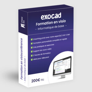 Formation Exocad en visioconférence – Informatique de base (2h)