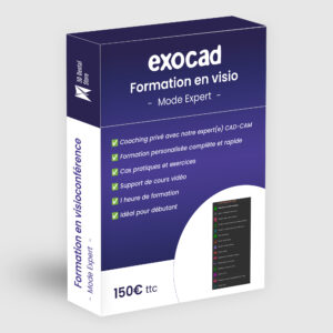 Formation Exocad en visioconférence – Mode expert (1h)