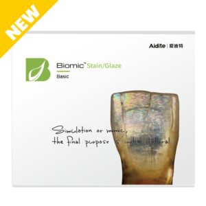 AIDITE® Biomic™ Stain/Glaze : kit de base