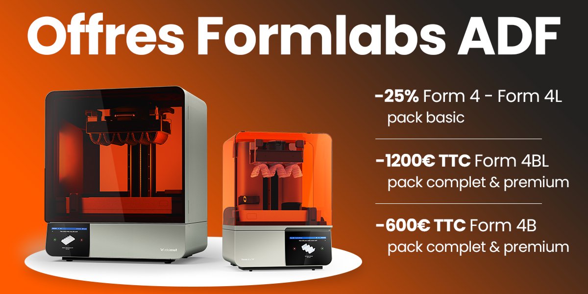 ADF2025 offres Formlabs