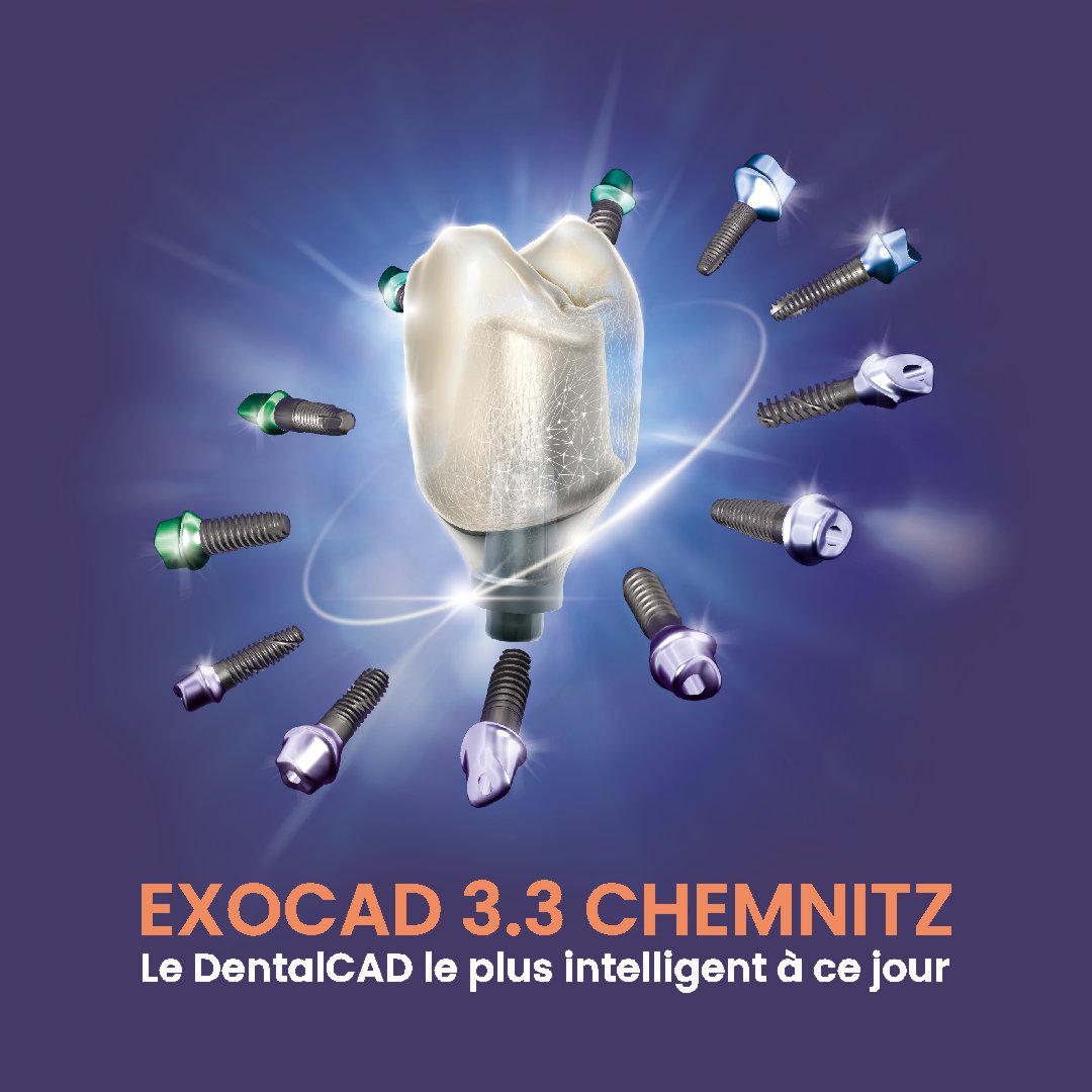 Mise à niveau DentalCAD 3.3 Chemnitz : Le DentalCAD le plus intelligent à ce jour !