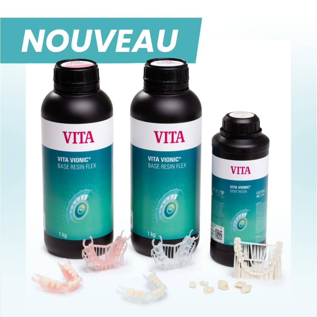 nouvelles résines vita vionic compatibles open material mode